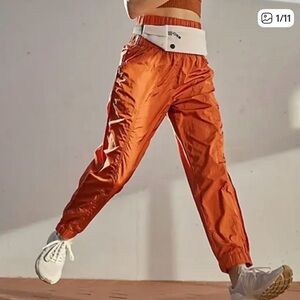 Free People Burnt Orange Joggers